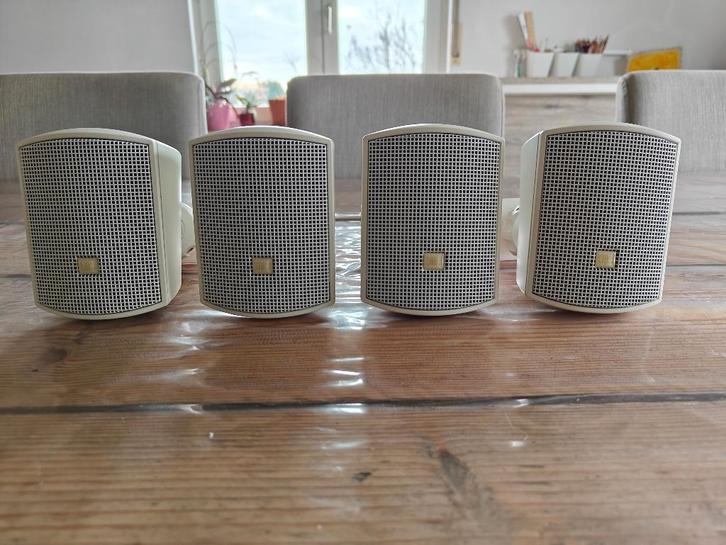 Luidsprekers 4x JBL Professional Control 52 , Audio, Tv en Foto, Luidsprekerboxen, Gebruikt, Front, Rear of Stereo speakers, JBL