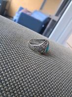 2 magnifiques bagues pour hommes en argent (925) ornées de p, Bijoux, Sacs & Beauté, Bagues, Comme neuf, Avec pierre précieuse