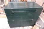 Twee koffers metaal 89x53x38cm enkel afhalen, Ophalen, 40 tot 60 cm, Bak of Kist, 75 tot 100 cm