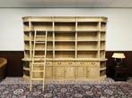 Landelijke Engelse Blank Eiken Bibliotheekkast, Antiek en Kunst, Antiek | Kantoor en Zakelijk, Ophalen of Verzenden