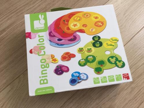Janod color bingo, Kinderen en Baby's, Speelgoed | Educatief en Creatief, Zo goed als nieuw, Taal en Lezen, Ontdekken, Ophalen of Verzenden
