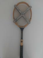 Raquette de tennis en bois, Sport en Fitness, Tennis, Ophalen of Verzenden, Zo goed als nieuw, Racket