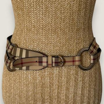 Burberry London haymarket check riem beschikbaar voor biedingen