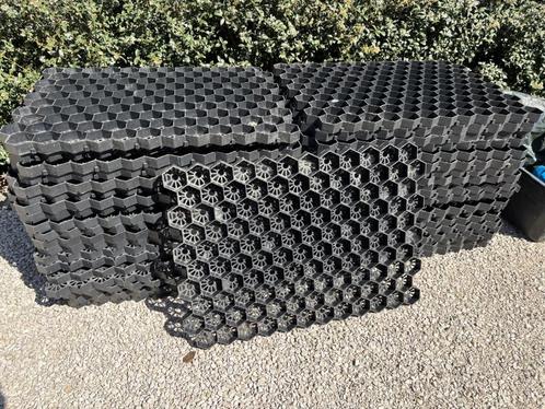 41 dalles de stabilisation de gravier Easygravel 3XL-24 m², Tuin en Terras, Terrasdelen en Vlonders, Zo goed als nieuw, Kunststof