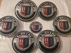 Bmw emblemen set van 7x logo's Alpina e60 e90 e39 e92 e46, Ophalen of Verzenden