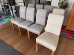 Chaises - lot de 8, Maison & Meubles, Chaises, Enlèvement, Bleu, Tissus, Cinq, Six Chaises ou plus