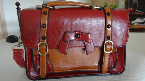 Prachtige, kwalitatieve retro handtas, Handtassen en Accessoires, Tassen | Damestassen, Zo goed als nieuw, Handtas, Ophalen of Verzenden