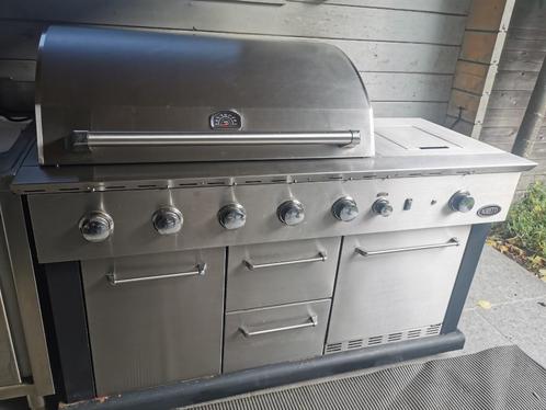 RVS BBQ Boretti Luciano, Tuin en Terras, Gasbarbecues, Gebruikt, Ophalen