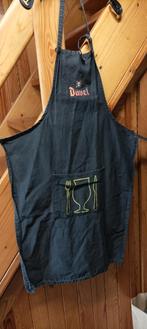 Kook schort Duvel, Huis en Inrichting, Ophalen, Gebruikt, Zwart, Schort