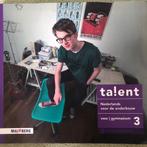 Ta!ent 3 vwo/gymnasium, Livres, Enlèvement ou Envoi, Comme neuf, Néerlandais