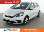 Honda Jazz 1.5 i-MMD Hybrid Elegance (bj 2020, automaat), Auto's, Honda, 1300 kg, Euro 6, Wit, Leder