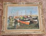 Visserij Zeebrugge (zie boten op foto), Antiek en Kunst, Ophalen