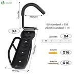 Set van 4 wandhouders voor fiets | GRATIS LEVERING, Auto diversen, Fietsendragers, 3 fietsen of meer, VOUNOT, -, Verzenden
