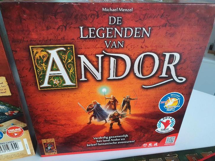 gezelschapsspel : De legenden van Andor, Hobby en Vrije tijd, Gezelschapsspellen | Bordspellen, Nieuw, Ophalen