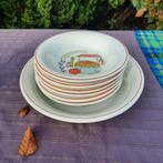 pastaborden met kom, Enlèvement, Utilisé, Poterie, Assiettes(s)