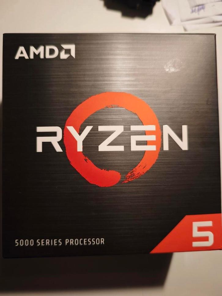 PROCESSEUR AMD RYZEN 5 5600 AM4  CPU, Informatique & Logiciels, Processeurs, Comme neuf, Enlèvement ou Envoi