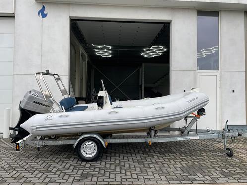 Zodiak midline, Watersport en Boten, Motorboten en Motorjachten, Gebruikt, Tot 6 meter, Benzine, Buitenboordmotor, 50 pk of meer