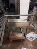 Chariot en inox, Enlèvement, Utilisé