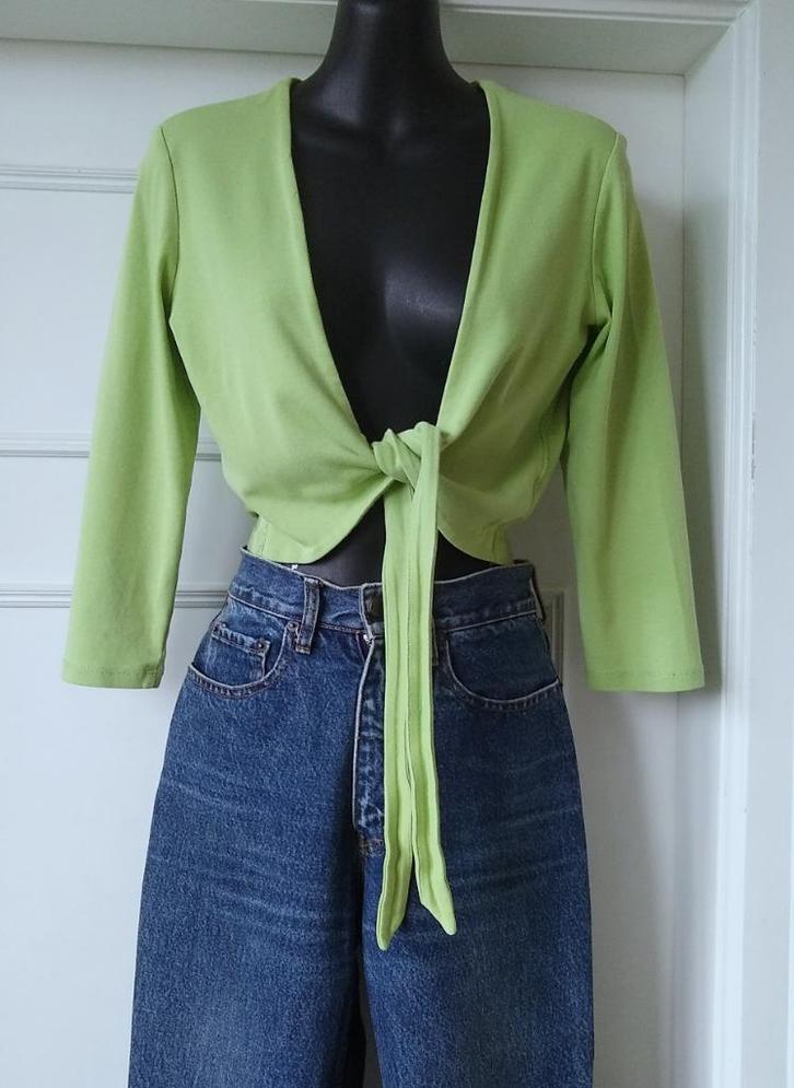Esprit 🍀 zacht groen bolerootje, maat 36/38, Vêtements | Femmes, Pulls & Gilets, Porté, Taille 36 (S), Vert, Enlèvement ou Envoi