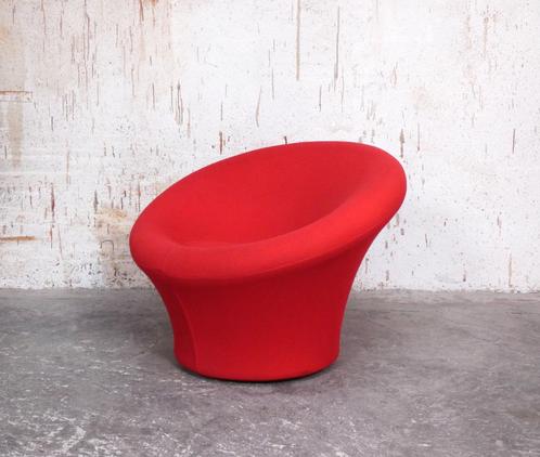 Artifort model F560 - mushroom chair, Huis en Inrichting, Fauteuils, Gebruikt, Metaal, Stof, 75 tot 100 cm, 75 tot 100 cm, Ophalen of Verzenden