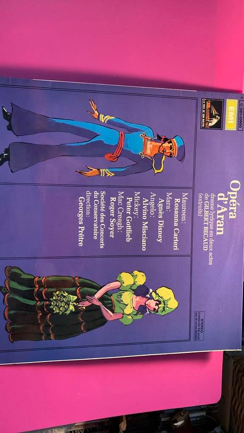 LANGSPEELPLAAT FRANS OPÉRA D’Aran ! 4 KOPEN + 2 GRATIS !!, Cd's en Dvd's, Vinyl | Klassiek, Zo goed als nieuw, Ophalen of Verzenden