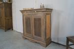 ancien buffet rural Louis Philippe chêne lourd B 113, 100 à 150 cm, Avec tiroir(s), Chêne, Enlèvement