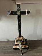 Prachtig antiek kruisbeeld in marmer, Ophalen