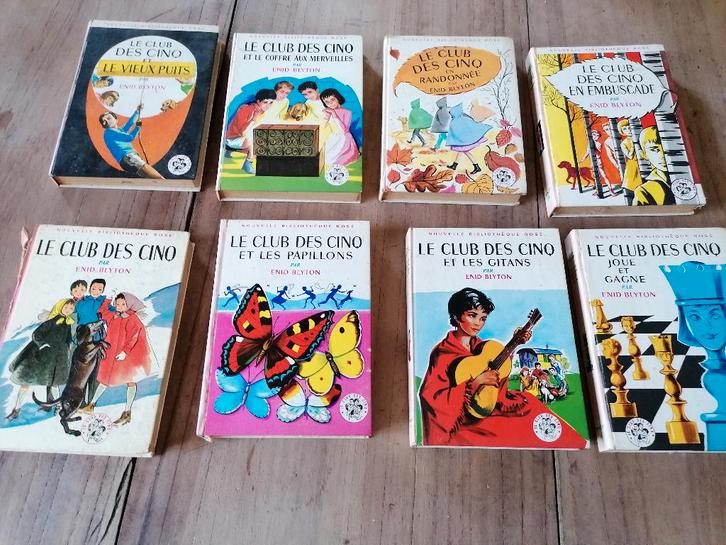 8 LIVRES DU CLUB DES CINQ, Livres, Livres pour enfants | Jeunesse | Moins de 10 ans, Utilisé, Enlèvement