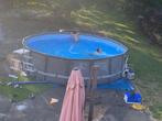 Intex zwembad rond 5 meter, Gebruikt, Rond, 300 cm of meer, Ophalen