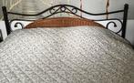 Rotanbed 160 cm…, Ophalen, Zo goed als nieuw, 160 cm