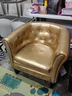 Gouden fauteuil, Ophalen, Gebruikt