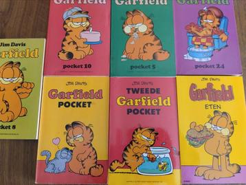 7 pocket Garfield the cat/kat moppen beschikbaar voor biedingen