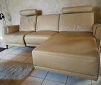Lederen hoekbank met relaxen, Enlèvement