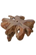 wortelteakhouten salontafel 1x1, Huis en Inrichting, 50 tot 100 cm, Teakhout, Nieuw, Minder dan 50 cm