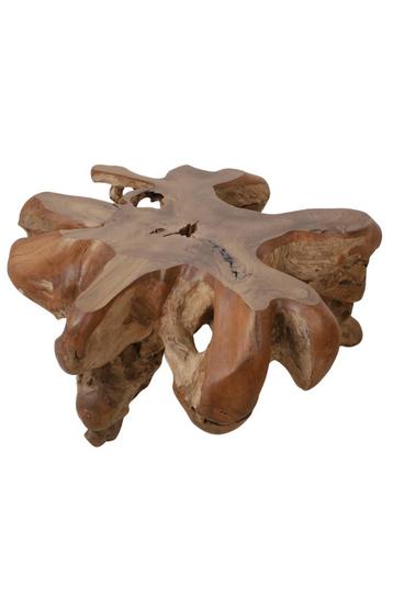 wortelteakhouten salontafel 1x1 beschikbaar voor biedingen