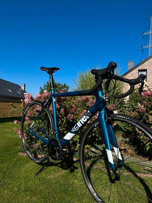Cinelli Veltrix taille 56 bleu pailleté, Vélos & Vélomoteurs, Vélos | Vélos de course, Comme neuf, Hommes, 10 à 15 vitesses, Carbone