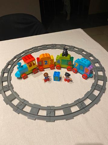 Lego Duplo getallentrein met inclusief sporenset (10847 ) beschikbaar voor biedingen