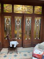 Glas in lood deur, Doe-het-zelf en Bouw, Deuren en Vliegenramen, Ophalen, Glas