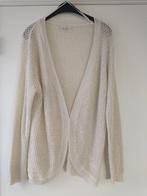 Creme-kleurige (met gouden draad) gilet - Bel & Bo - L, Wit, Ophalen of Verzenden, Gedragen, Maat 42/44 (L)