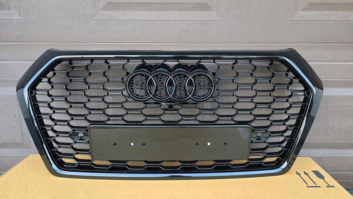 Grill Audi Q5 80A RS LOOK HOOGLANS ZWART NIEUW bj.2016-2020, Autos : Pièces & Accessoires, Autres pièces automobiles, Neuf, Origine de la pièce connue