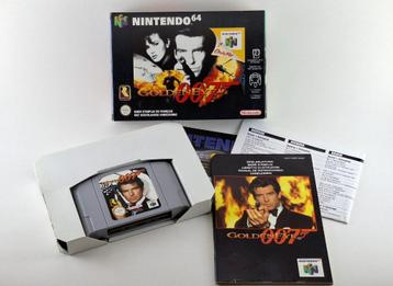 007 GoldenEye Nintendo 64 Compleet CIB PAL beschikbaar voor biedingen
