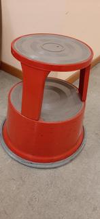 WEDO Step Tabouret à roulettes vintage déco, Ophalen