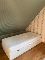 Enkel wit bed Ikea, Huis en Inrichting, Slaapkamer | Bedden, Ophalen, Wit, 90 cm