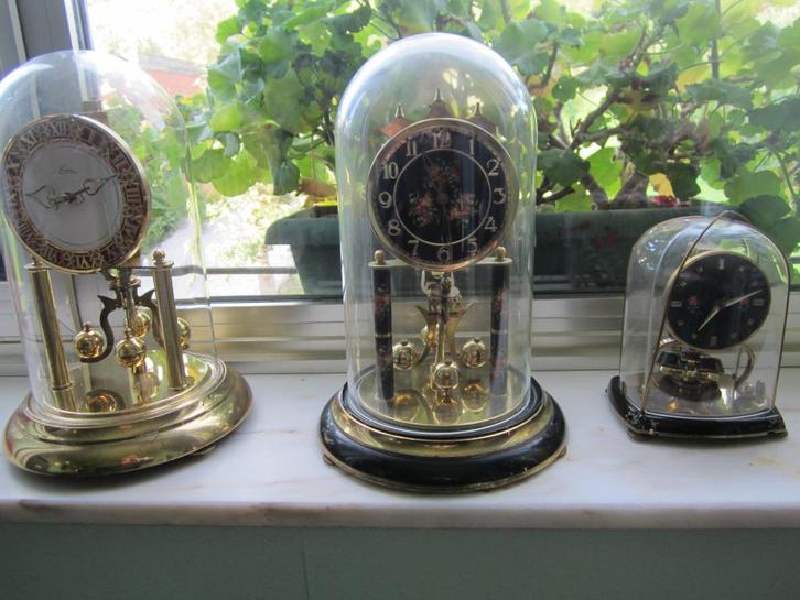 3 PENDULES 400 JOURS, Antiek en Kunst, Antiek | Klokken, Ophalen