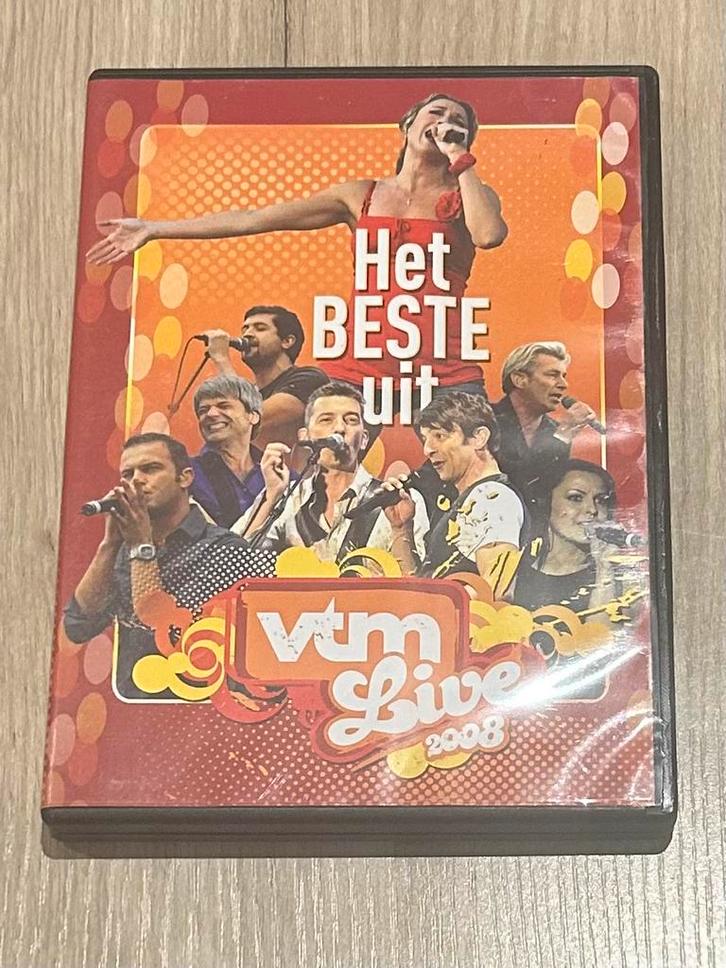 Dvd: Het beste uit VTM live 2008, Cd's en Dvd's, Dvd's | Nederlandstalig, Zo goed als nieuw, Ophalen of Verzenden