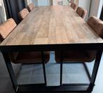 Table a manger + chaises, Maison & Meubles, Enlèvement ou Envoi, Comme neuf, 6 à 8 chaises