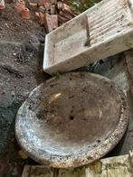 Bloembakken, pompbak, Tuin en Terras, Waterpartijen en Fonteinen, Ophalen, Gebruikt, Hardsteen, Waterornament