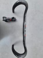 Carbon stuur en stuurpen, Fietsen en Brommers, Fietsonderdelen, Ophalen of Verzenden, Gebruikt, Stuur