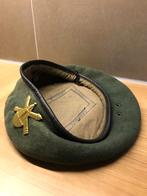 Bonnet vert Paracommando, Collections, Enlèvement ou Envoi, Armée de terre, Casque ou Béret
