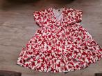Wit-rode jurk (Shein - Maat 40-42), Nieuw, Shein, Maat 42/44 (L), Jurk